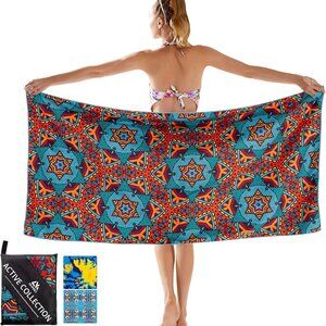 New Microfiber Beach Towel Super Absorbent Oversized 63x31
